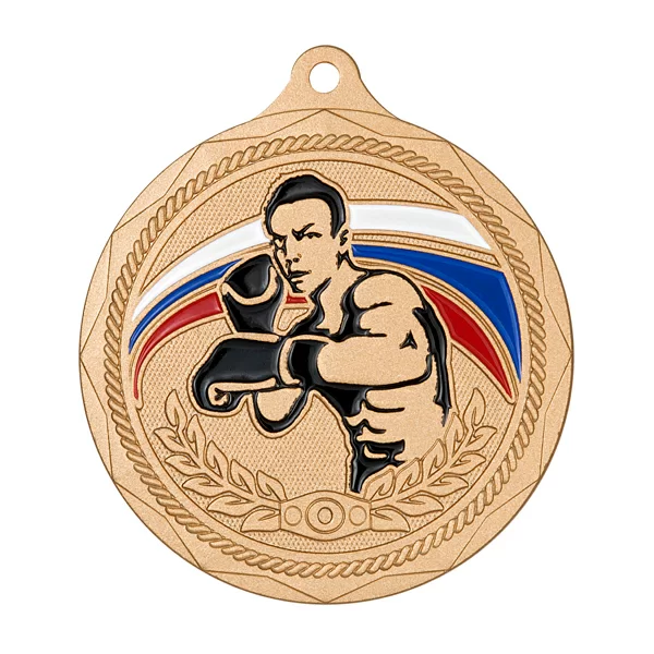 Реальное фото Медаль MZP 582-50/В бокс (D-50мм, s-2 мм) от магазина Спортев
