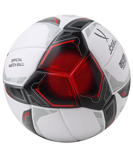 Реальное фото Мяч футбольный Jogel League Evolution Pro №5 белый 0964 от магазина Спортев