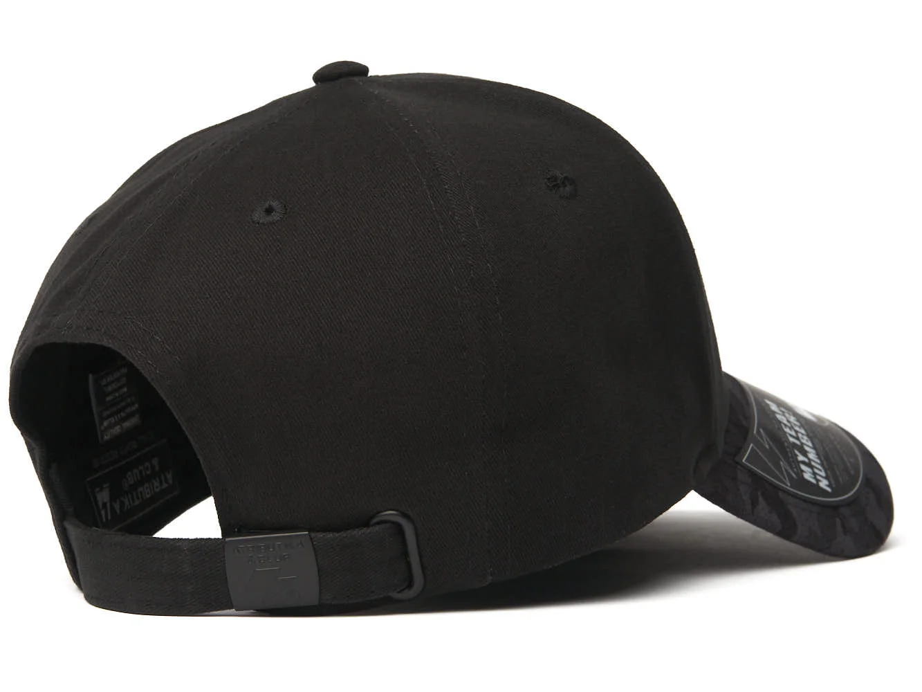 Реальное фото Бейсболка №8 черная р.55-58 20690 от магазина Спортев