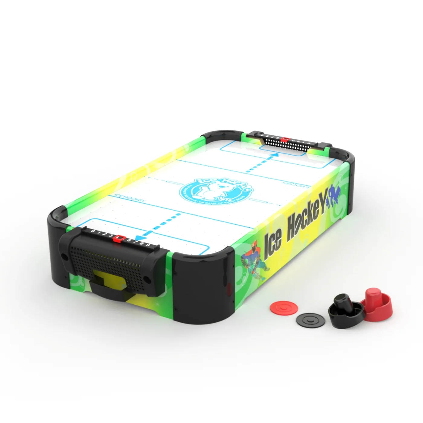 Реальное фото Игровой стол - аэрохоккей DFC SB-AT-3001 от магазина Спортев