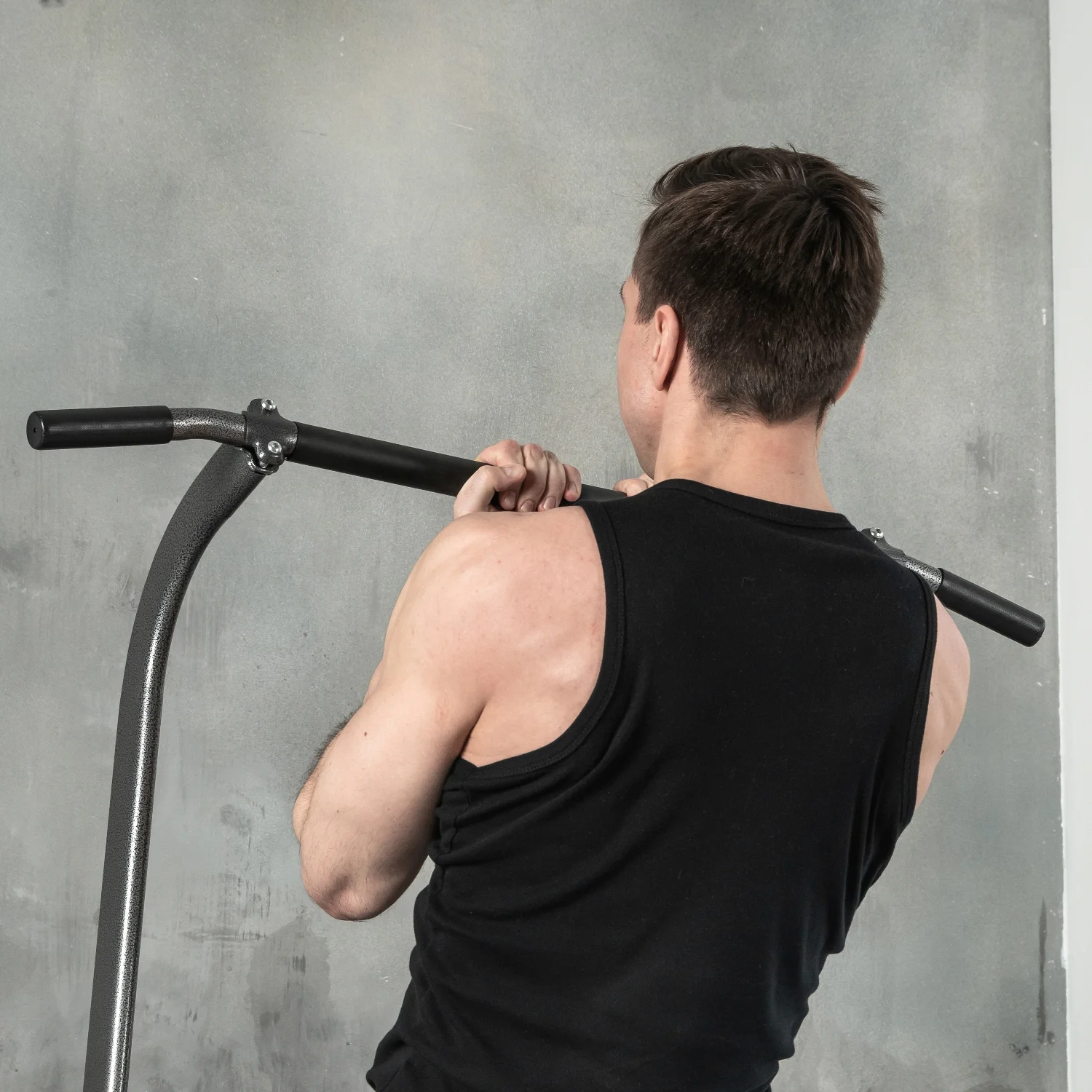 Реальное фото Турник-брусья со скамьей DFC Power Tower G003 от магазина Спортев