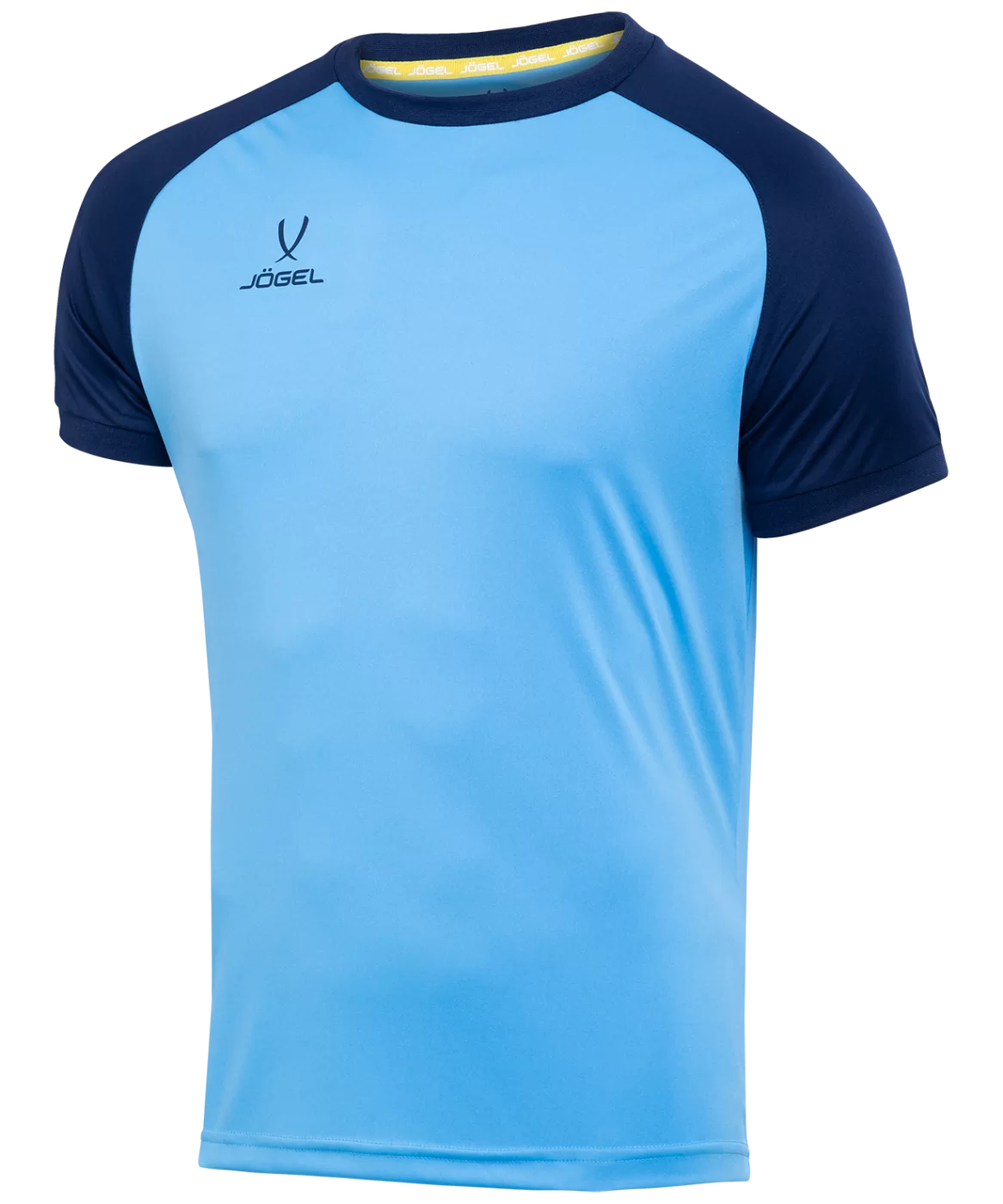 Реальное фото Футболка игровая JÖGEL CAMP Reglan Jersey, синий/темно-синий, детский от магазина Спортев