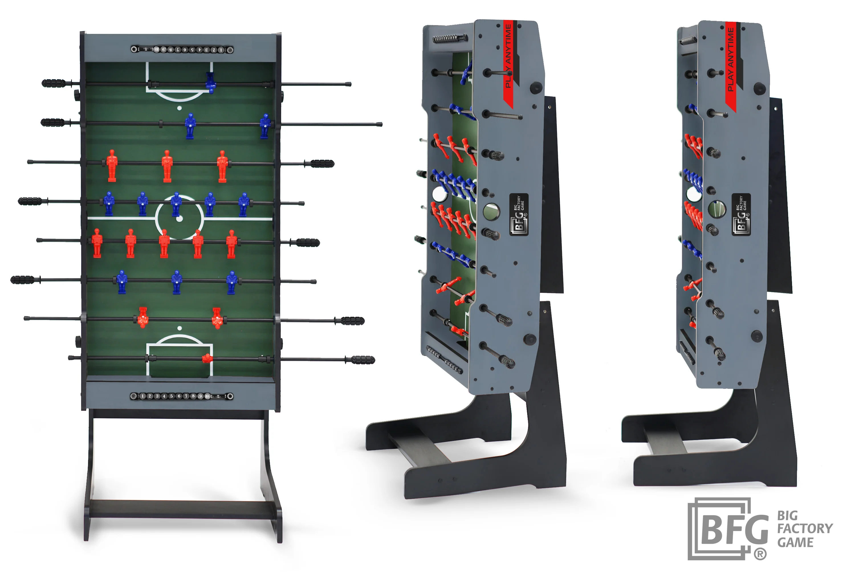 Реальное фото Настольный футбол / Кикер BFG Compact 48 (Индиго) от магазина Спортев