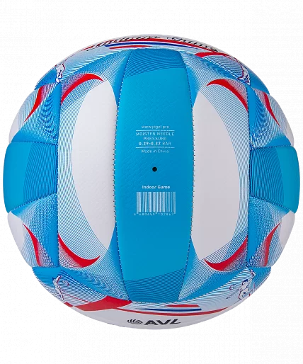Реальное фото Мяч волейбольный Jogel Indoor Game голубой/белый 18100 от магазина СпортЕВ