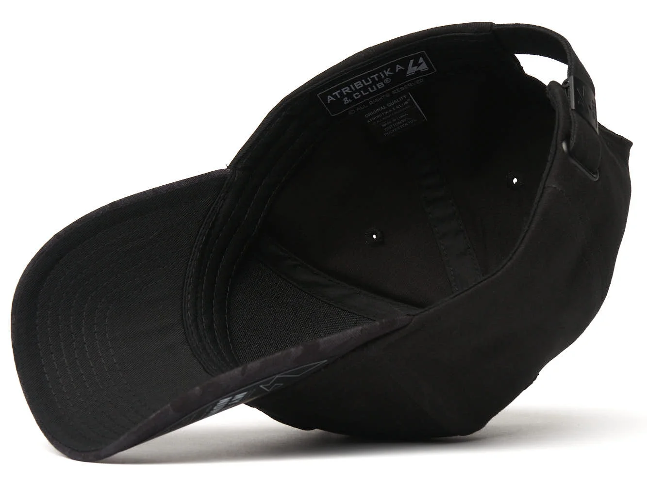 Реальное фото Бейсболка №8 черная р.55-58 20690 от магазина Спортев