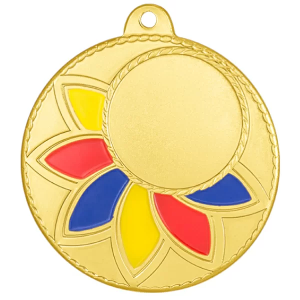 Реальное фото Медаль MZ 110-50/G (D-50мм, D-25мм, s-2мм) от магазина Спортев