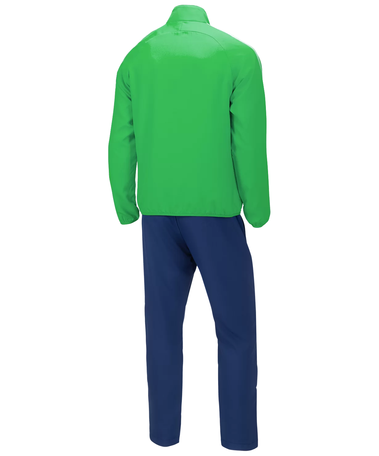 Реальное фото Костюм спортивный CAMP Lined Suit, зеленый/темно-синий, детский Jögel от магазина СпортЕВ