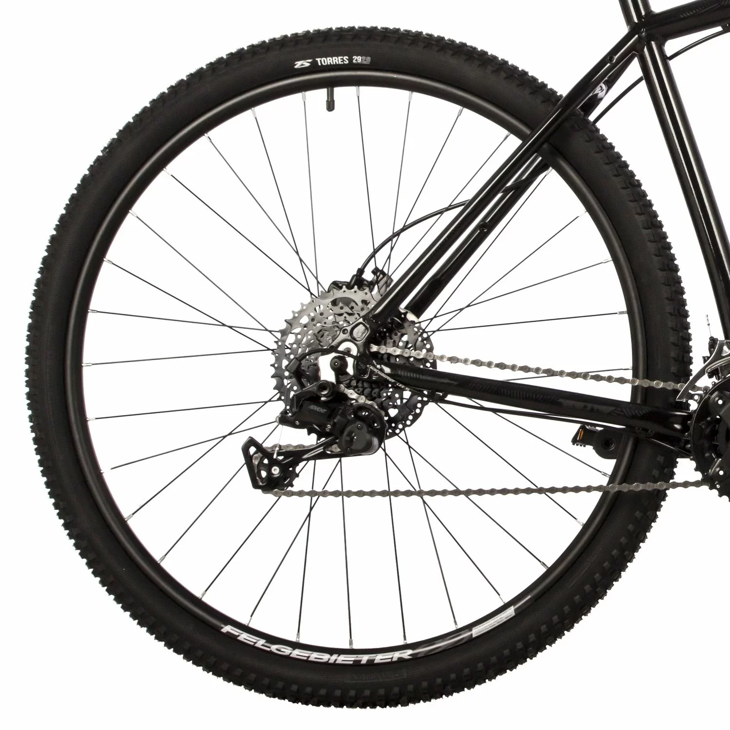 Реальное фото Велосипед Stinger 29" GRAPHITE COMP черный 29AHD.GRAPHCMP от магазина СпортЕВ