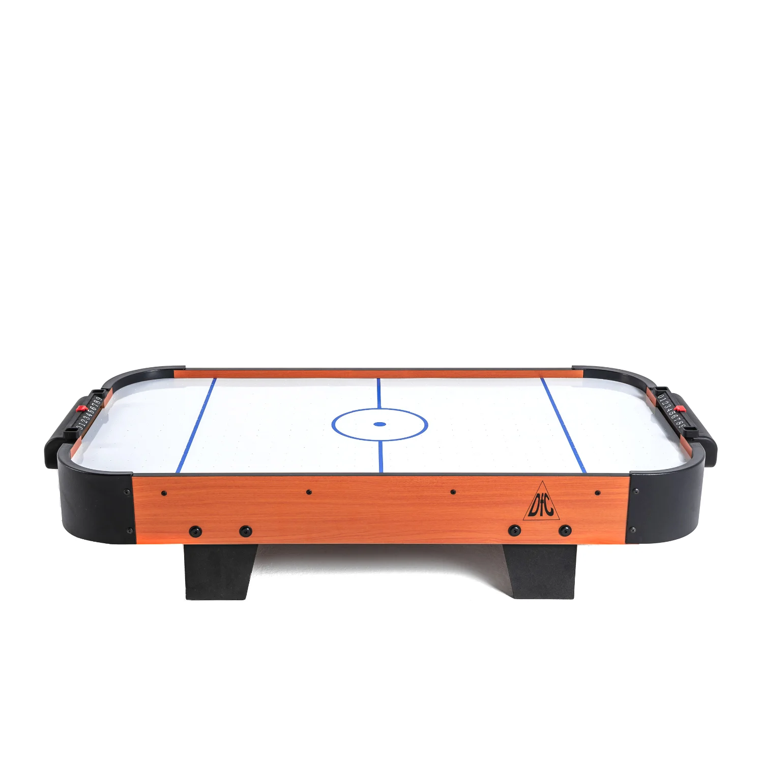 Реальное фото Игровой стол - аэрохоккей DFC LION мех.счетчик HM-AT-36003 от магазина Спортев