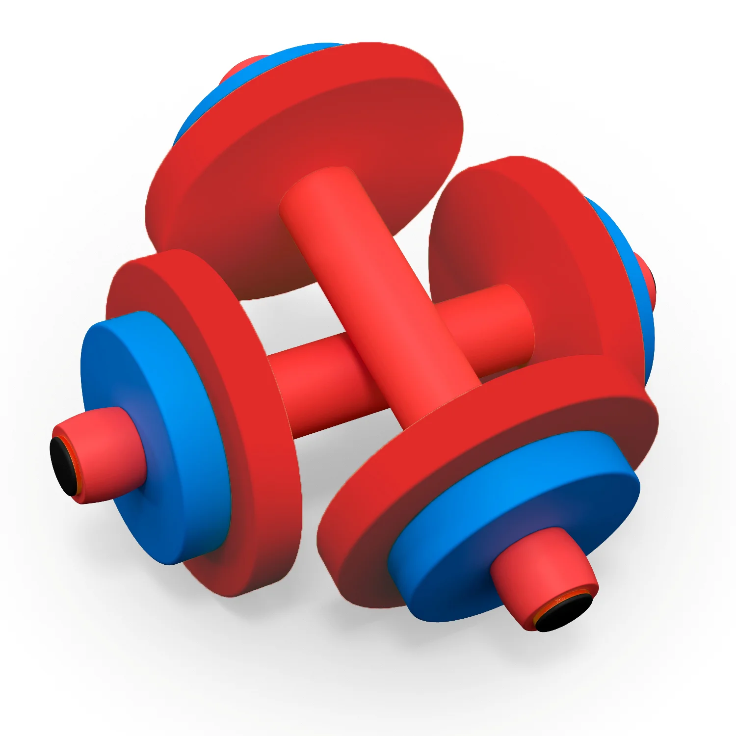 Реальное фото Гантели детские DFC (комплект 2 шт) VT-2009 от магазина Спортев