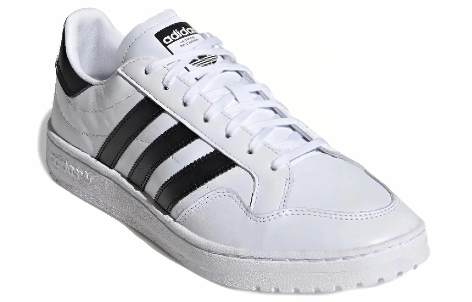 Кроссовки Adidas Team Court белый/черный EG9734 Реальное фото Кроссовки Adidas Team Court белый/черный EG9734 от магазина Спортев