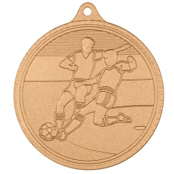 Медаль MZP 685-55/B футбол (D-55мм, s-2 мм)