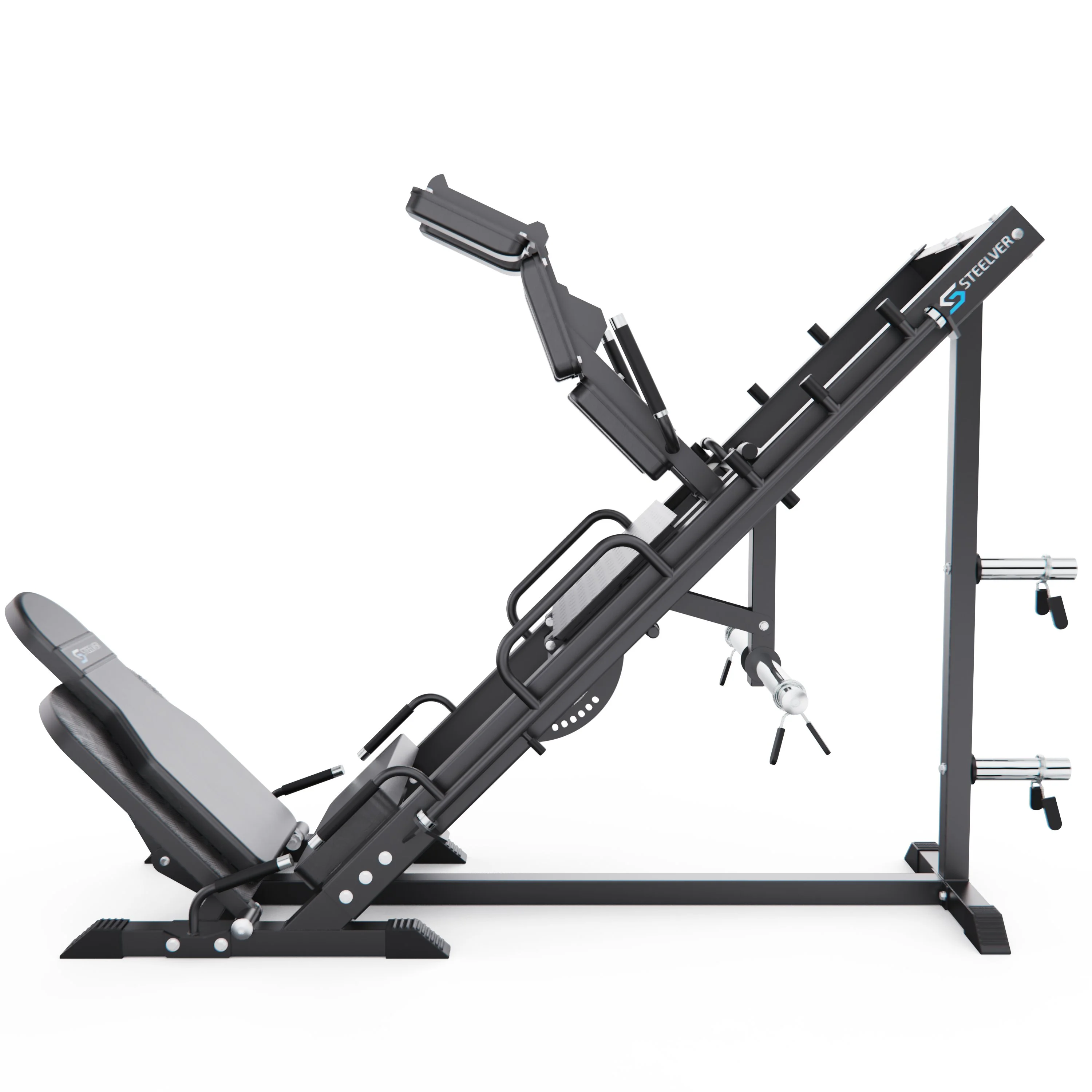 Реальное фото Жим ногами / Гакк-машина Steelver SV9205 от магазина Спортев