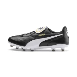 Бутсы Puma King Top FG черный/белый 105607 01