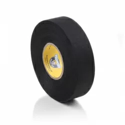 Лента хоккейная 24мм x 22,8м TSP Cloth Hockey Tape black 2732