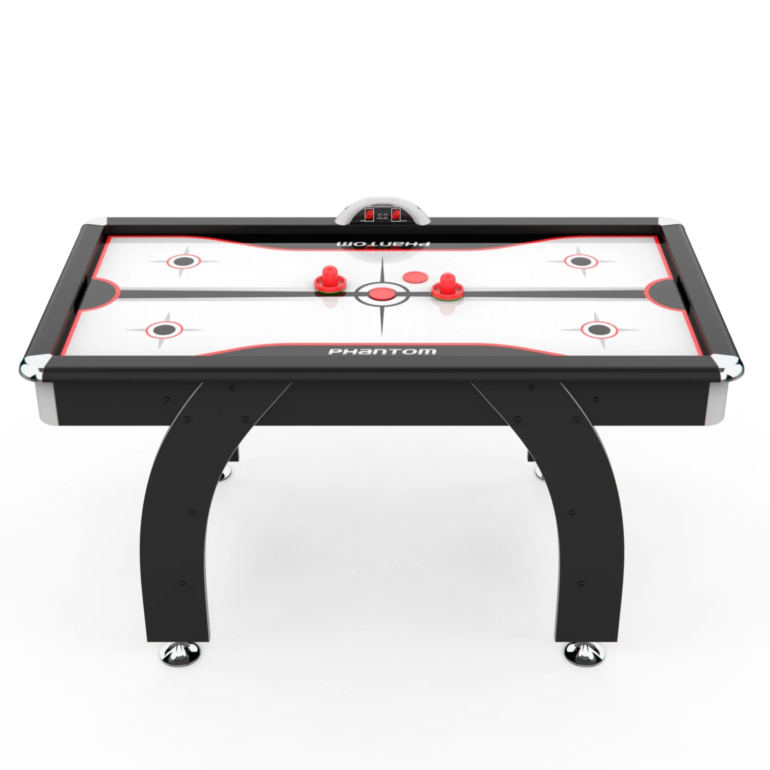 Реальное фото Игровой стол - аэрохоккей DFC PHANTOM 60" AT-250 от магазина Спортев