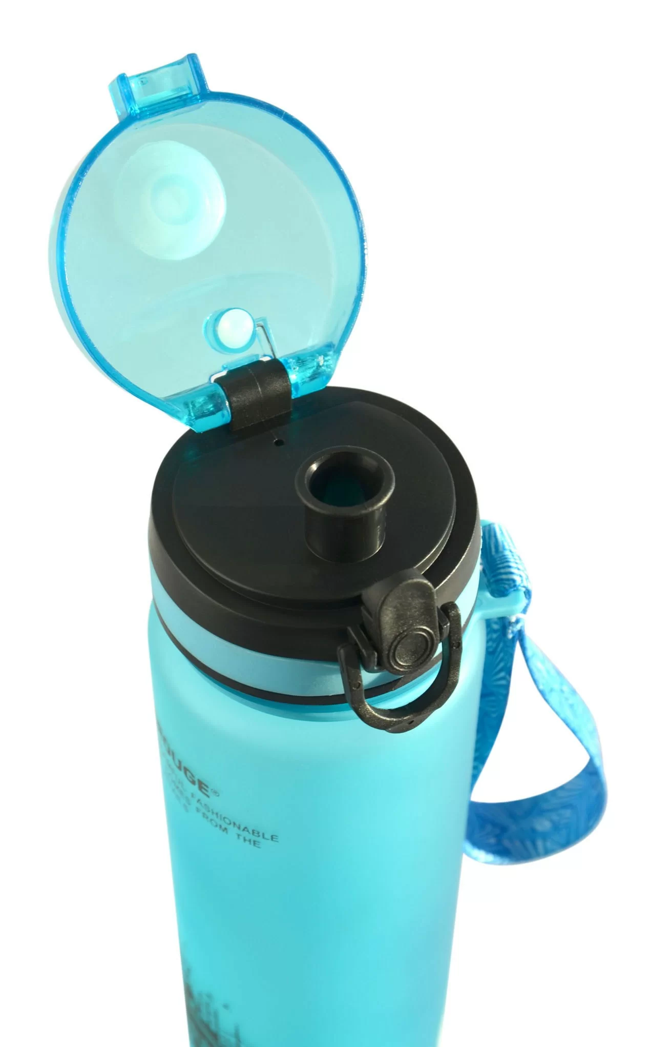 Реальное фото Бутылка для воды Barouge Active Life BP-915 600 мл голубая от магазина СпортЕВ
