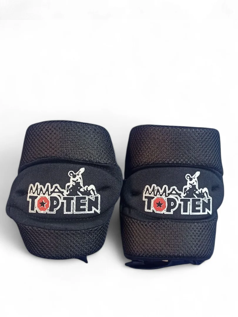 Реальное фото Защита локтя Top Ten черная от магазина Спортев