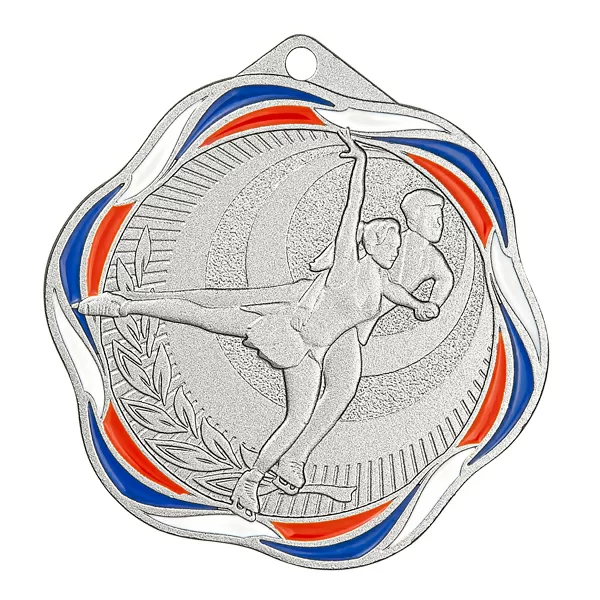 Реальное фото Медаль MZP 580-50/S фигурное катание (D-50мм, s-2 мм) от магазина СпортЕВ