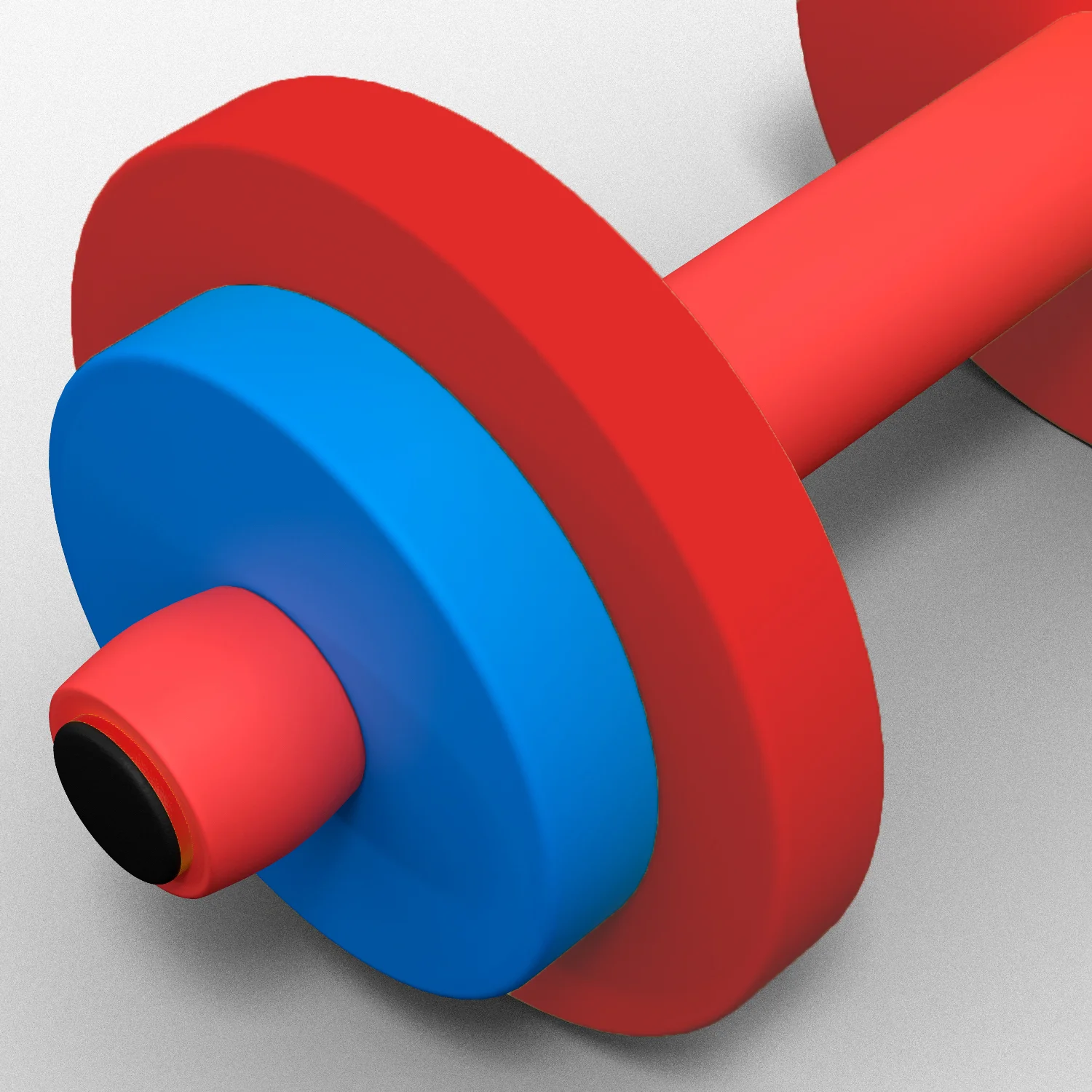 Реальное фото Гантели детские DFC (комплект 2 шт) VT-2009 от магазина Спортев