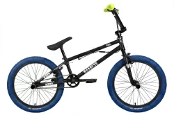 Велосипед Stark Madness BMX 2 (2024) черный матовый/серебристый/темно-синий