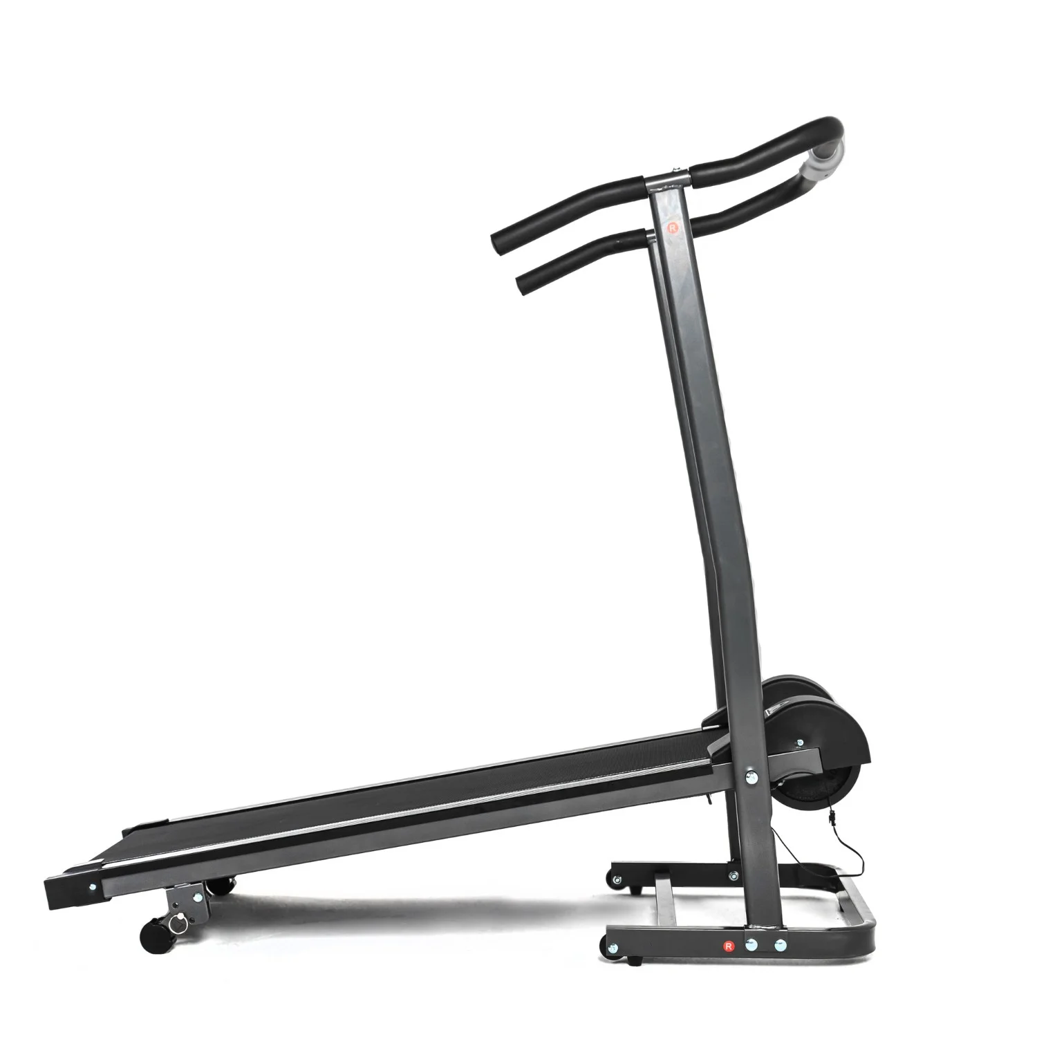 Реальное фото Беговая дорожка DFC T30 механ. от магазина Спортев