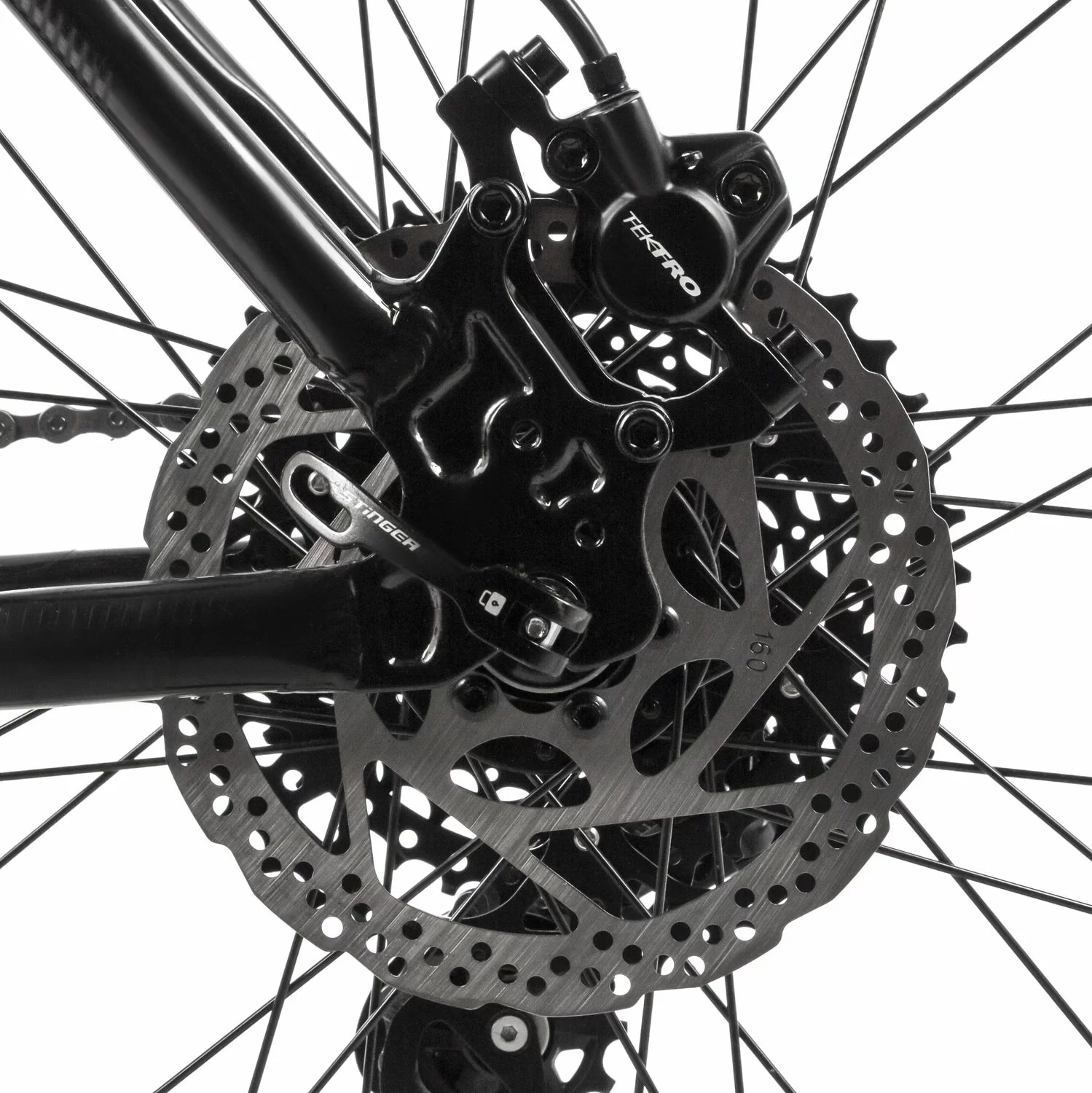 Реальное фото Велосипед Stinger 27.5" GRAPHITE COMP черный 27AHD.GRAPHCMP от магазина СпортЕВ