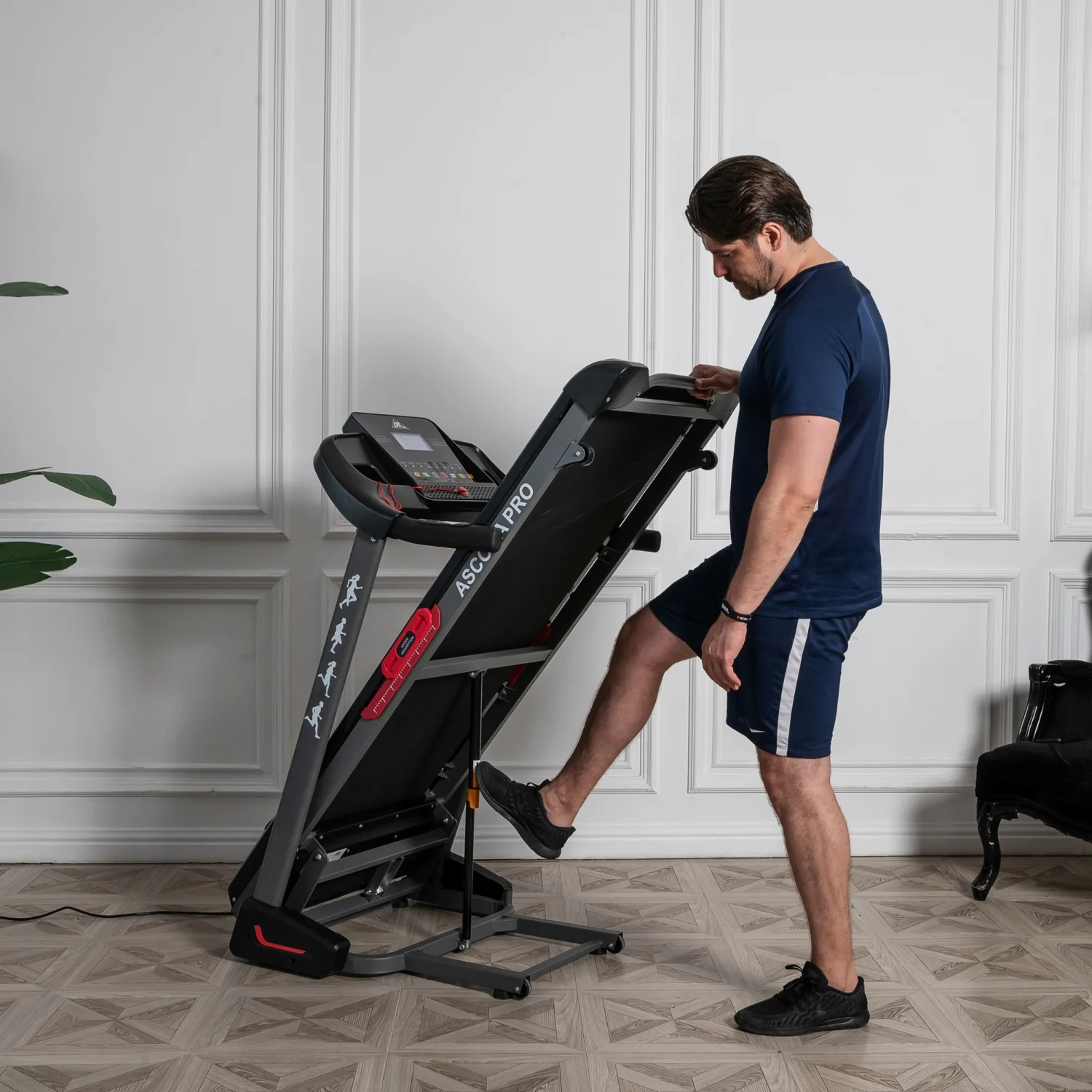 Реальное фото Беговая дорожка DFC ASCONA Pro T640 от магазина Спортев