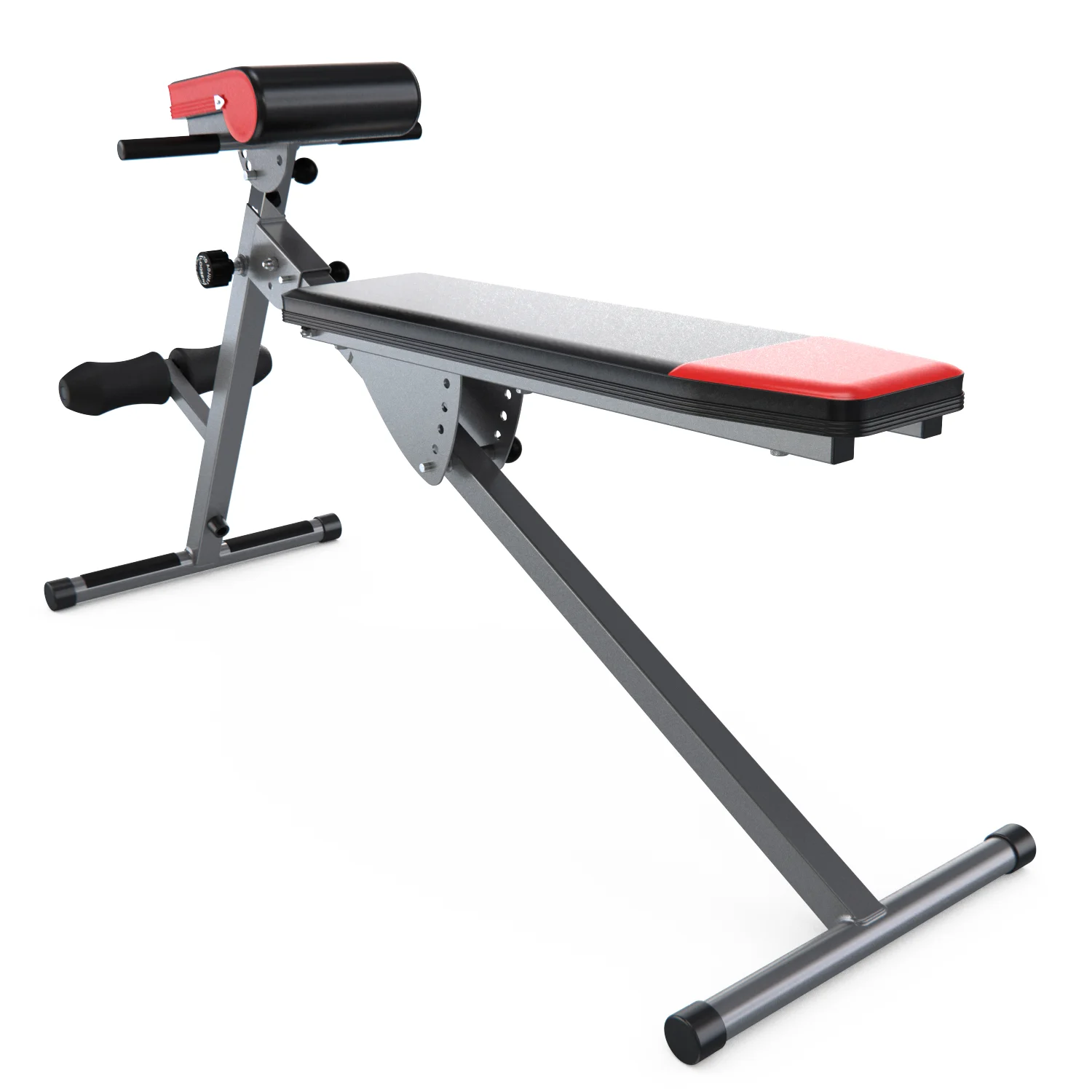 Реальное фото Скамья для пресса/ гиперэкстензия DFC D1107 от магазина Спортев