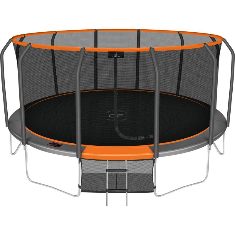 Реальное фото Каркасный батут Clear Fit OrangeHop 16Ft от магазина Спортев