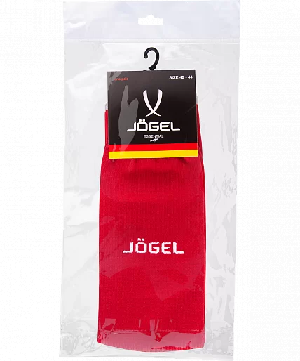 Реальное фото Гетры Jogel JA-006 Essential красный/серый УТ-00015514 от магазина СпортЕВ