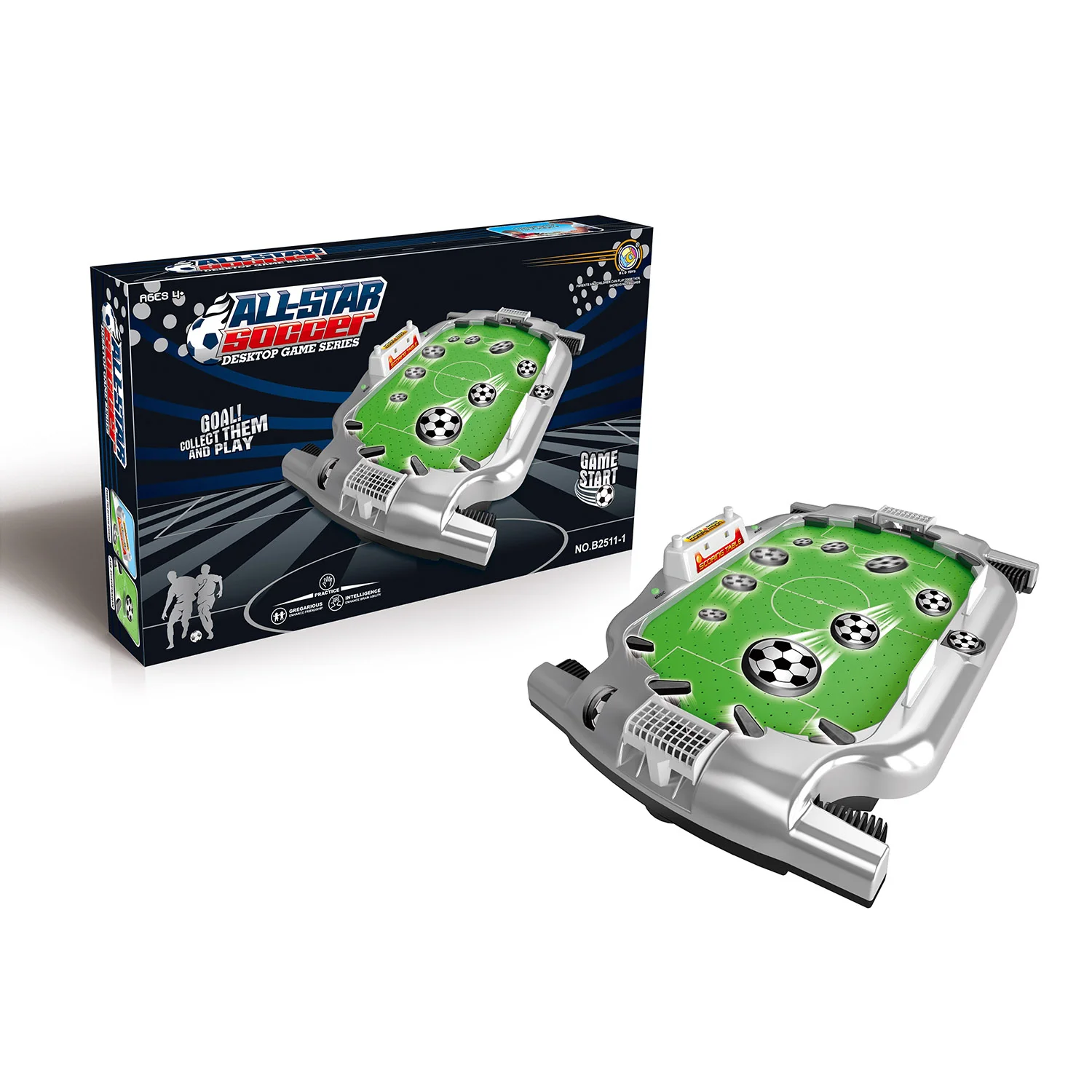 Реальное фото Игровой стол - футбол DFC SB-ST-2511 от магазина Спортев