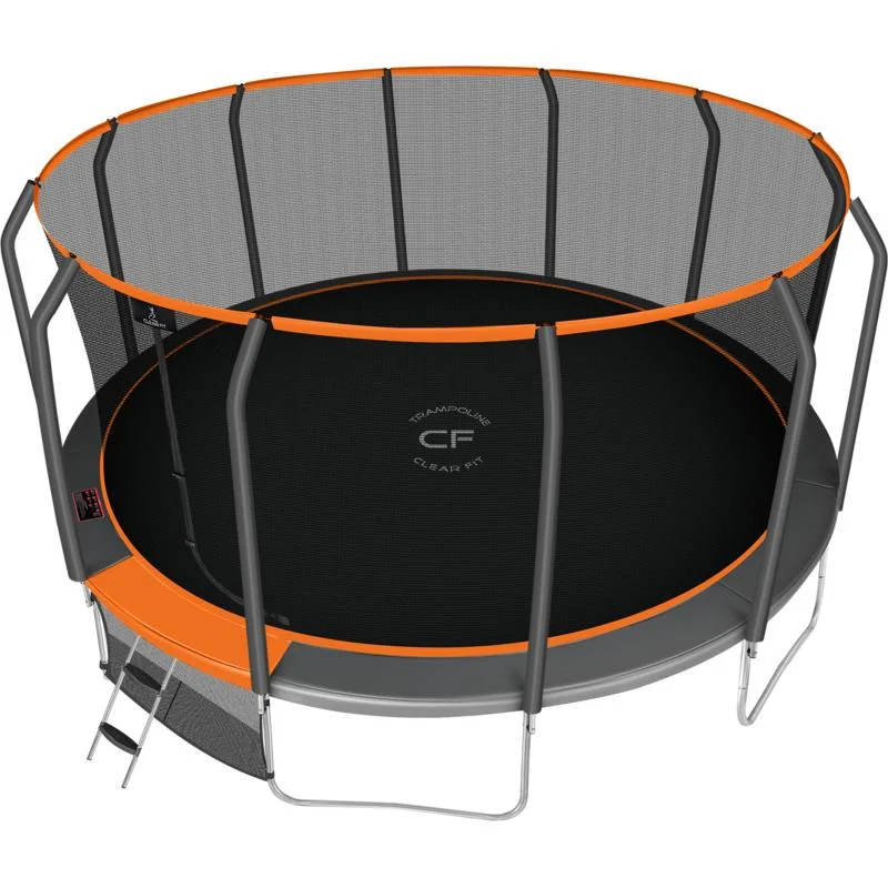Реальное фото Каркасный батут Clear Fit OrangeHop 16Ft от магазина Спортев