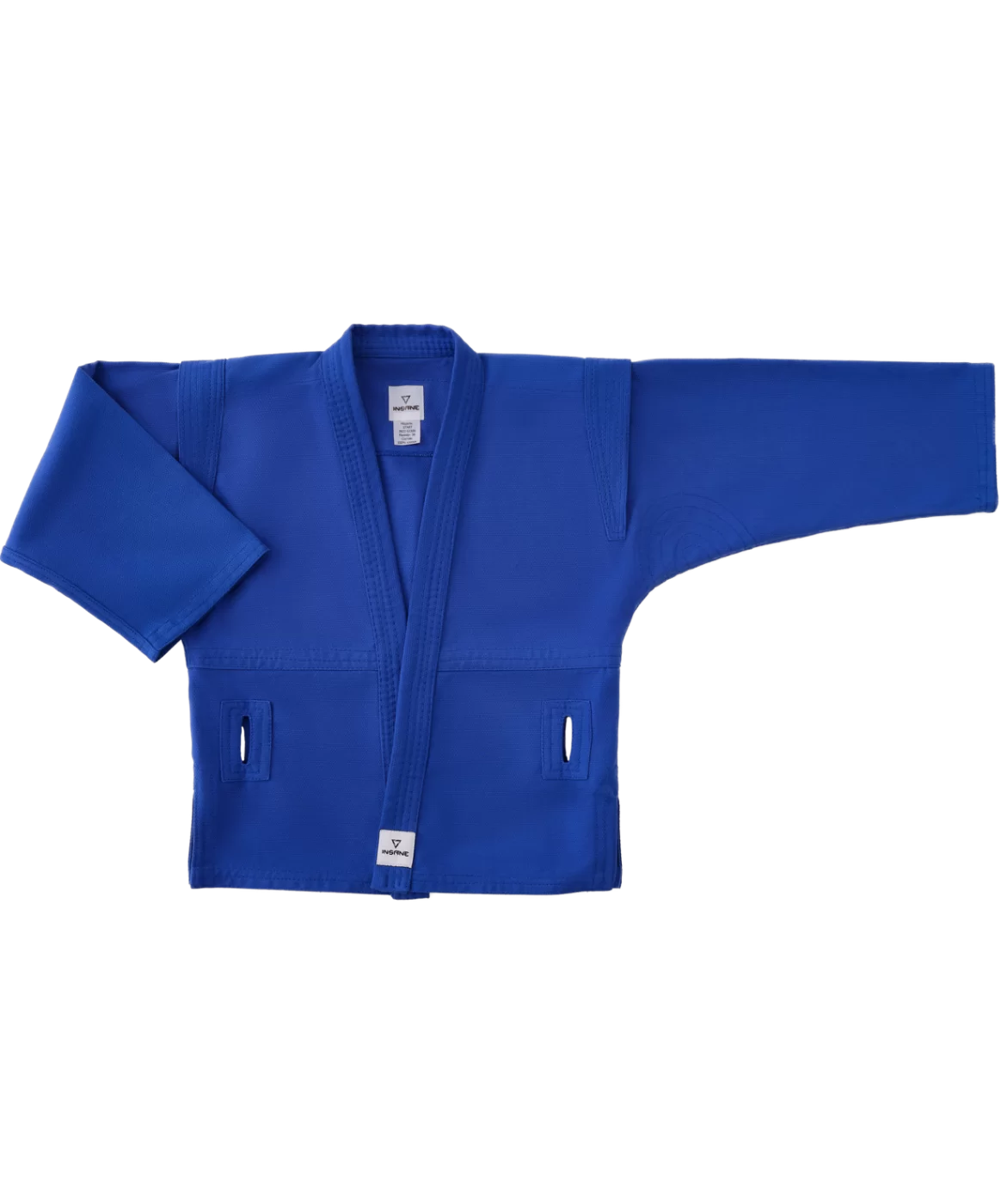 Реальное фото Куртка для самбо START, хлопок, синий, 44-46 Insane от магазина Спортев