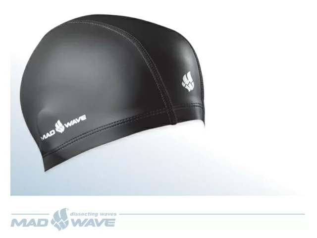 Шапочка для плавания Mad Wave PUT Coated черный M0585 01 0 01W Реальное фото Шапочка для плавания Mad Wave PUT Coated черный M0585 01 0 01W от магазина Спортев