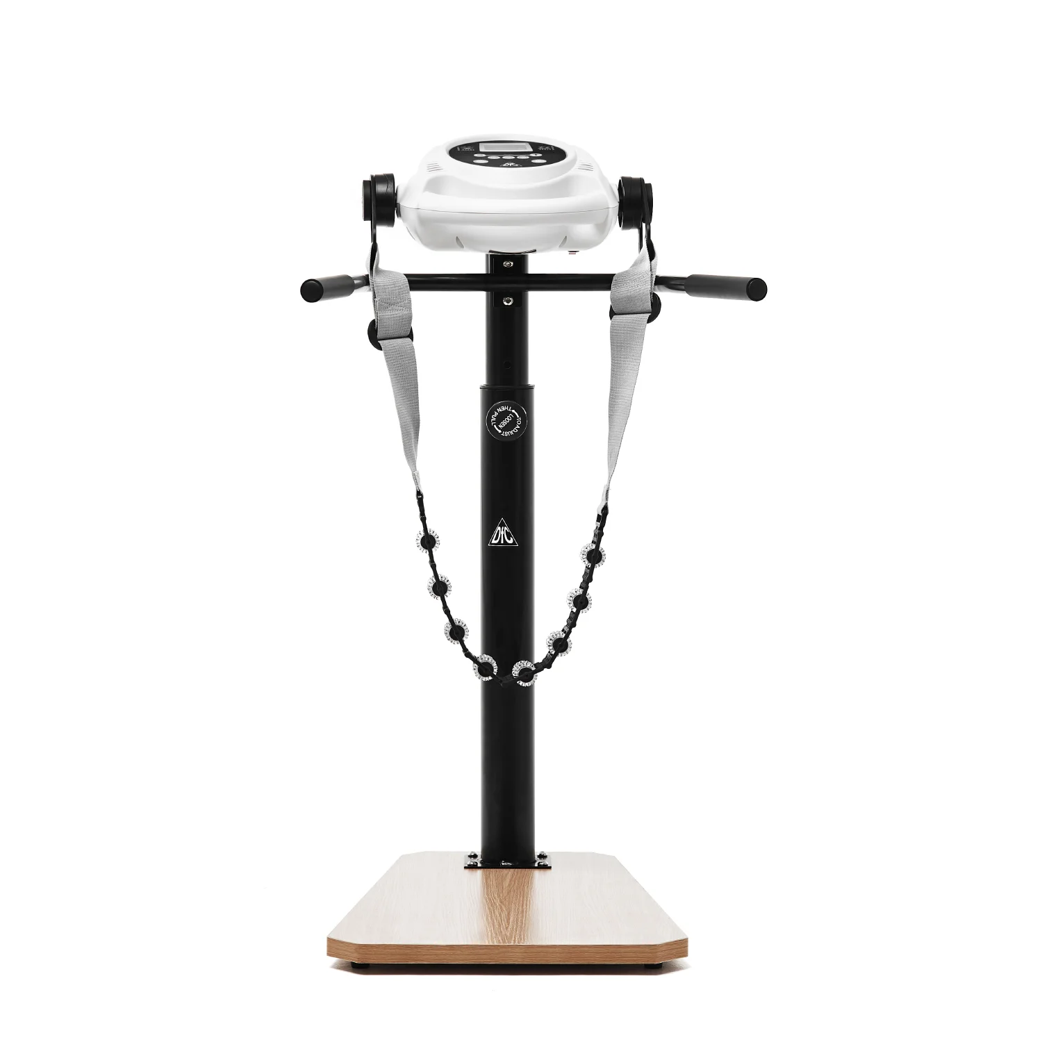 Реальное фото Вибромассажер DFC Vibro25 два ремня, поручень VM25H от магазина Спортев