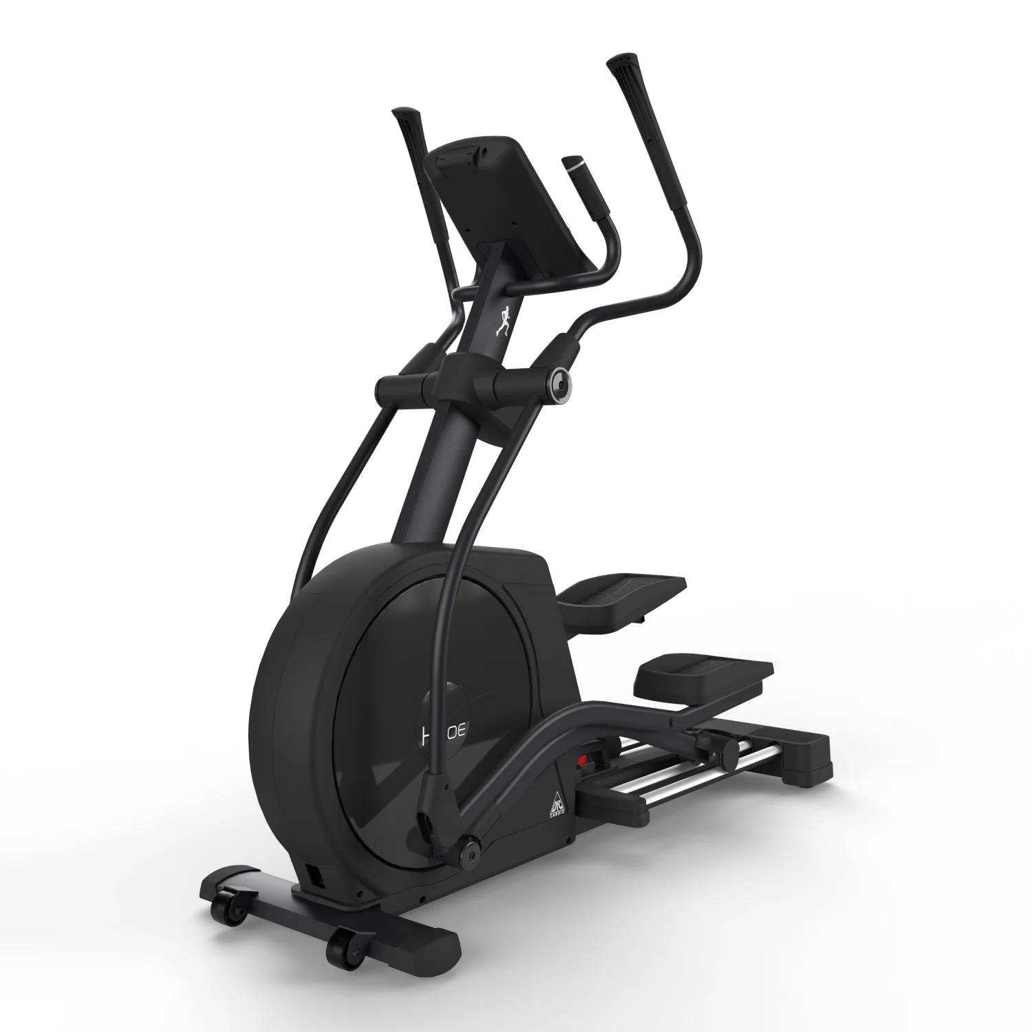 Реальное фото Эллиптический тренажер DFC E4500P магн.эл.привод от магазина Спортев