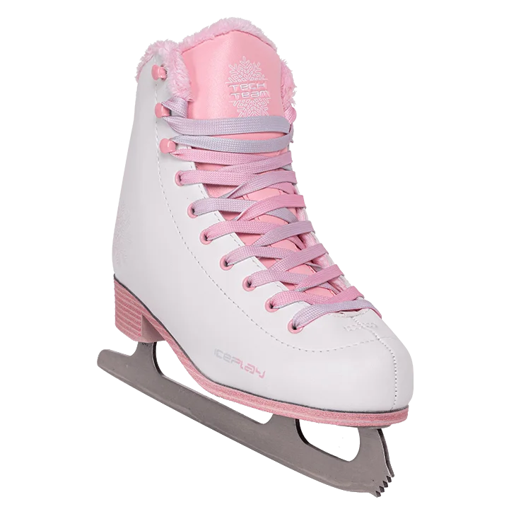 Реальное фото Коньки фигурные TechTeam IcePlay от магазина Спортев