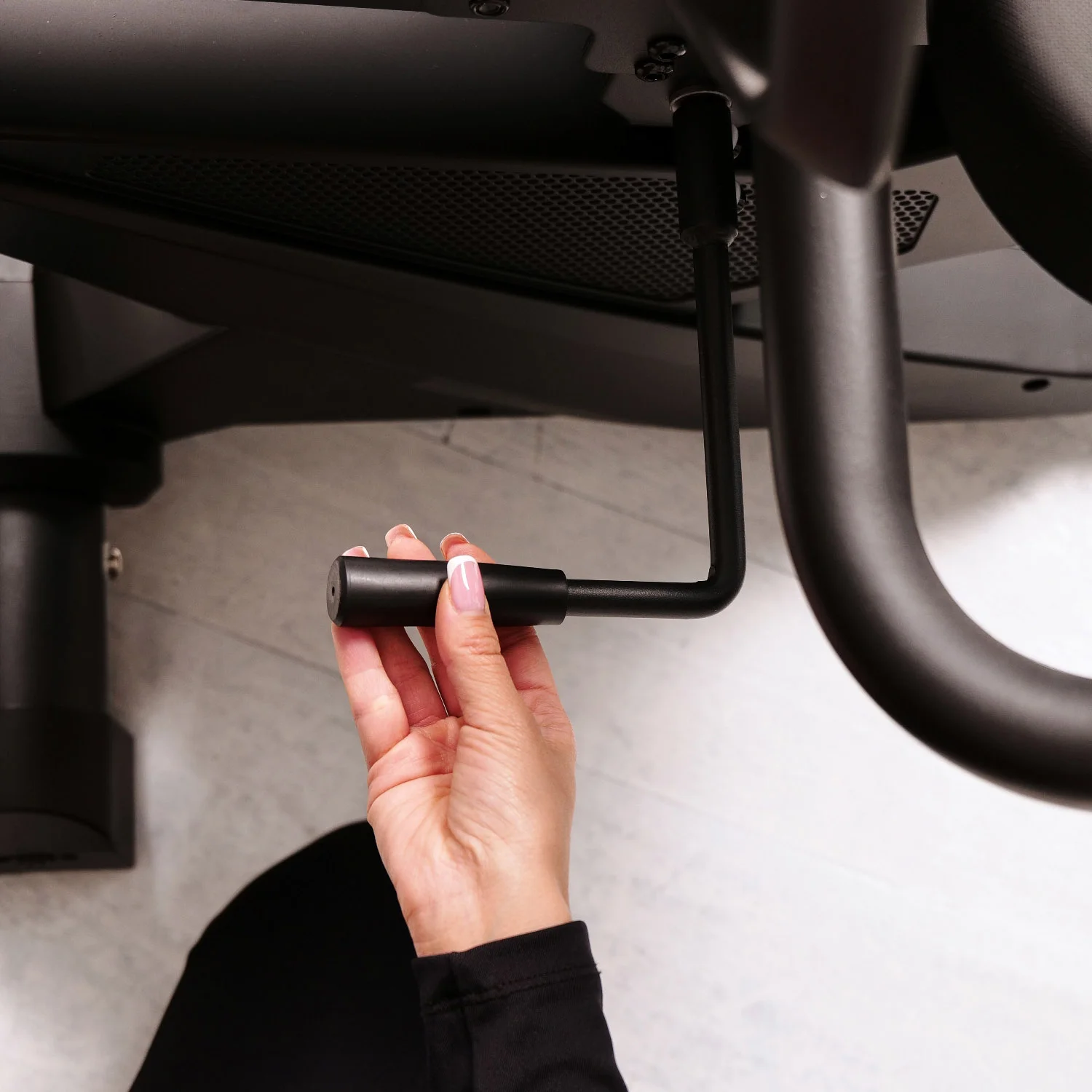 Реальное фото Велотренажер DFC B8729R горизон. магн. от магазина Спортев