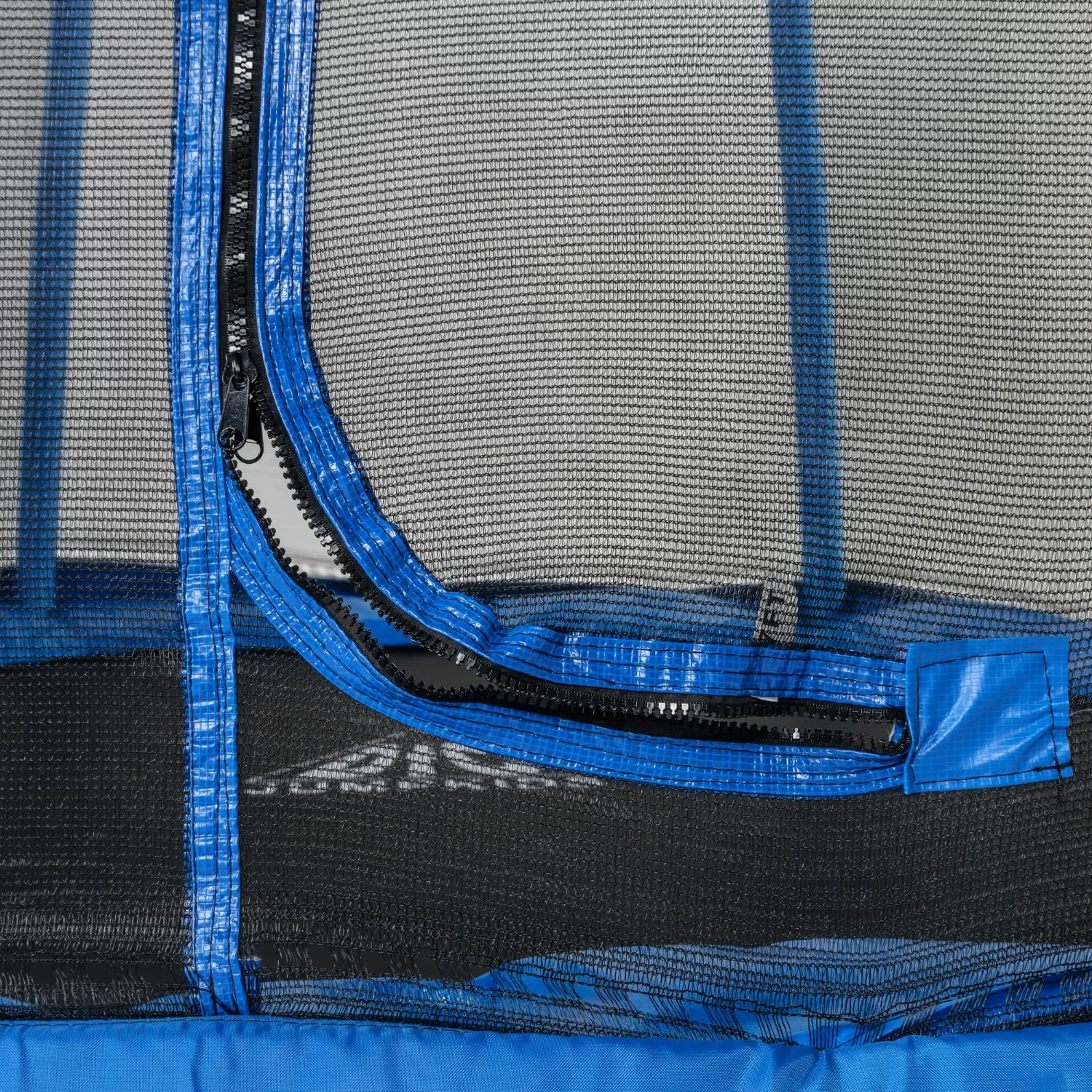 Реальное фото Батут DFC JUMP KIDS 7' синий, сетка (210см) 7FT-JD-B от магазина СпортЕВ