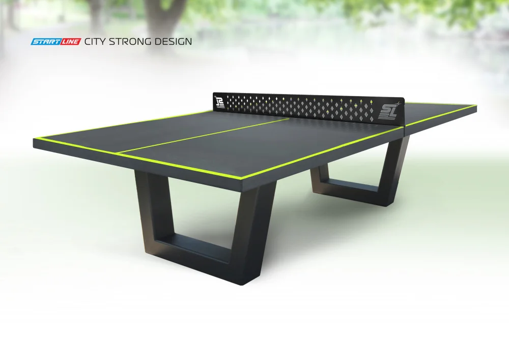 Стол теннисный City Strong DESIGN Всепогодный Реальное фото Стол теннисный City Strong DESIGN Всепогодный от магазина Спортев