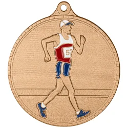 Медаль MZP 618-55/B спортивная ходьба (D-55мм, s-2 мм)
