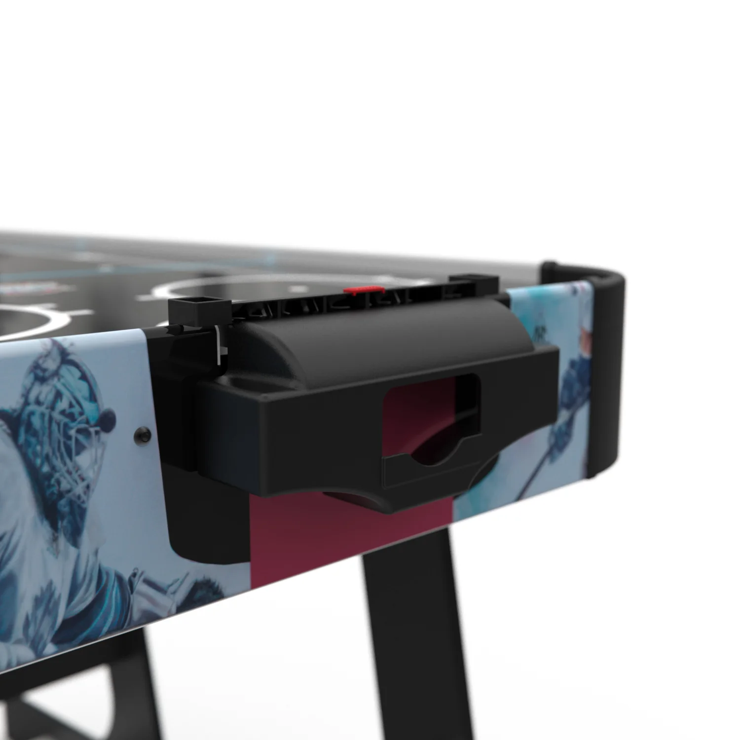 Реальное фото Игровой стол - аэрохоккей DFC ICE RIDER AT-140 от магазина Спортев