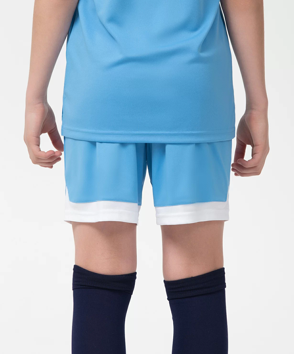 Реальное фото Шорты игровые JÖGEL DIVISION PerFormDRY Union Shorts, голубой/белый/белый от магазина Спортев