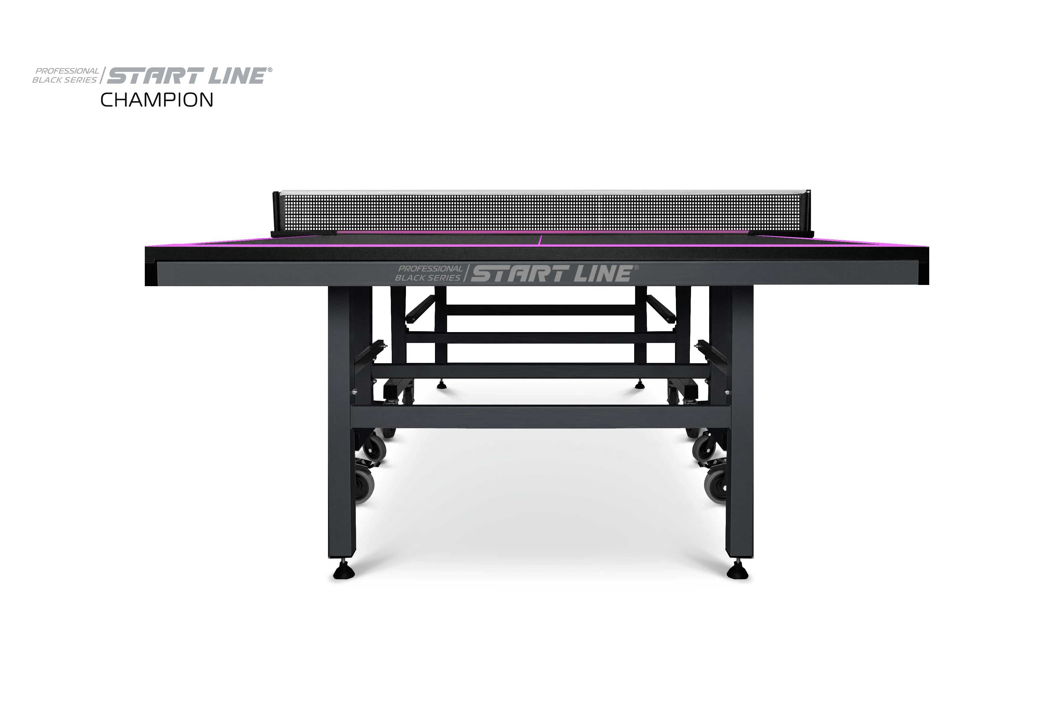 Реальное фото Стол теннисный Champion Black от магазина Спортев