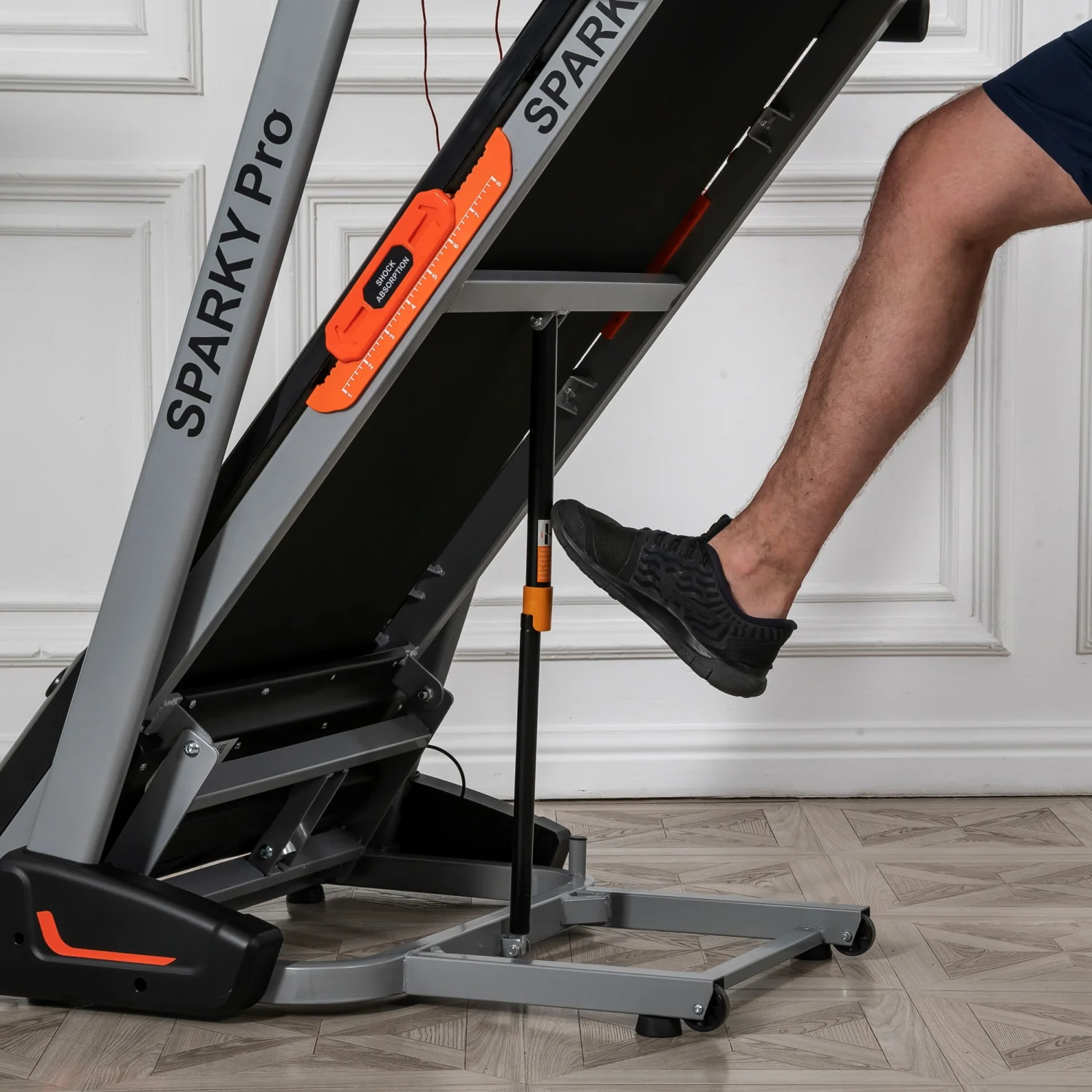 Реальное фото Беговая дорожка DFC SPARKY Pro T635 от магазина Спортев