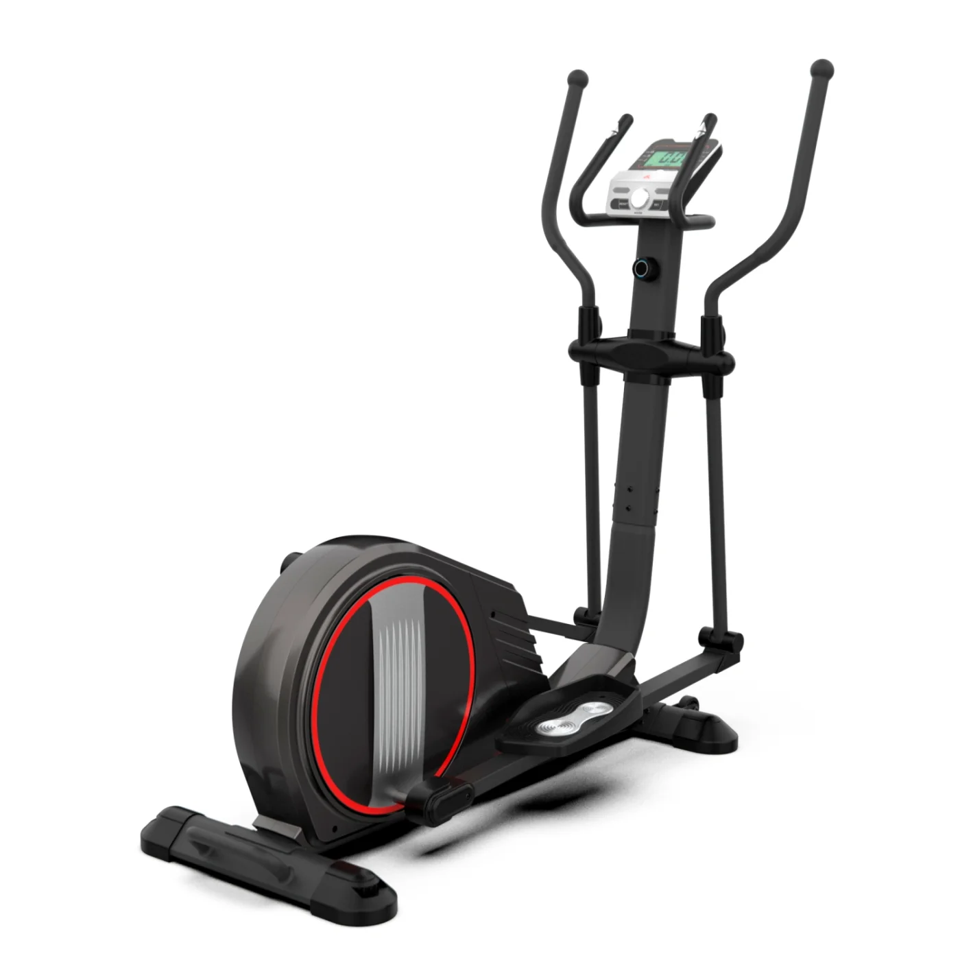 Реальное фото Эллиптический тренажер DFC E97501 магн. от магазина Спортев