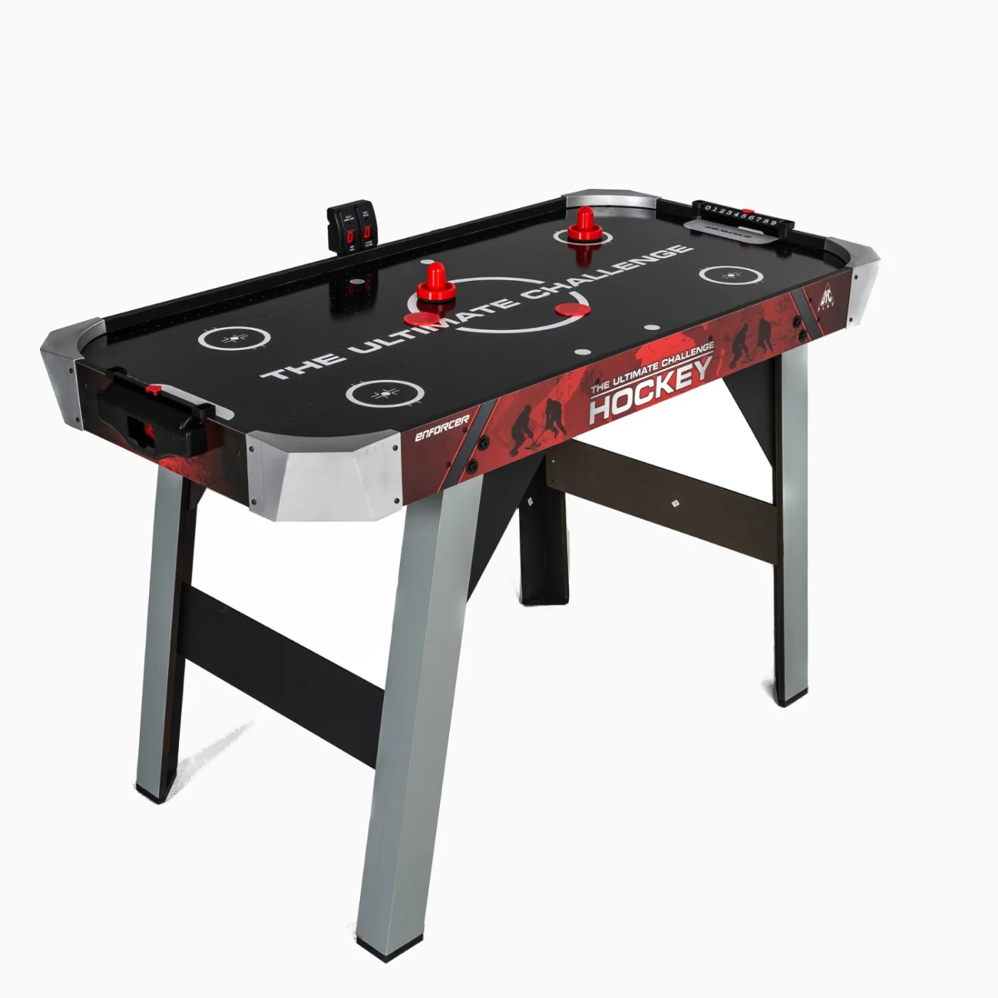 Реальное фото Игровой стол - аэрохоккей DFC ENFORCER 48" AT-125 от магазина Спортев