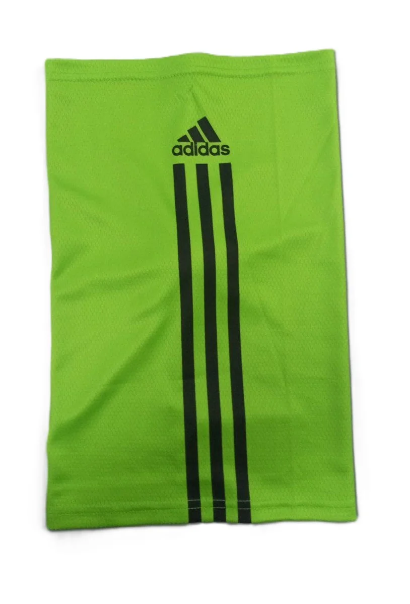 Реальное фото Шарф-труба с лого Adidas салатовый от магазина Спортев