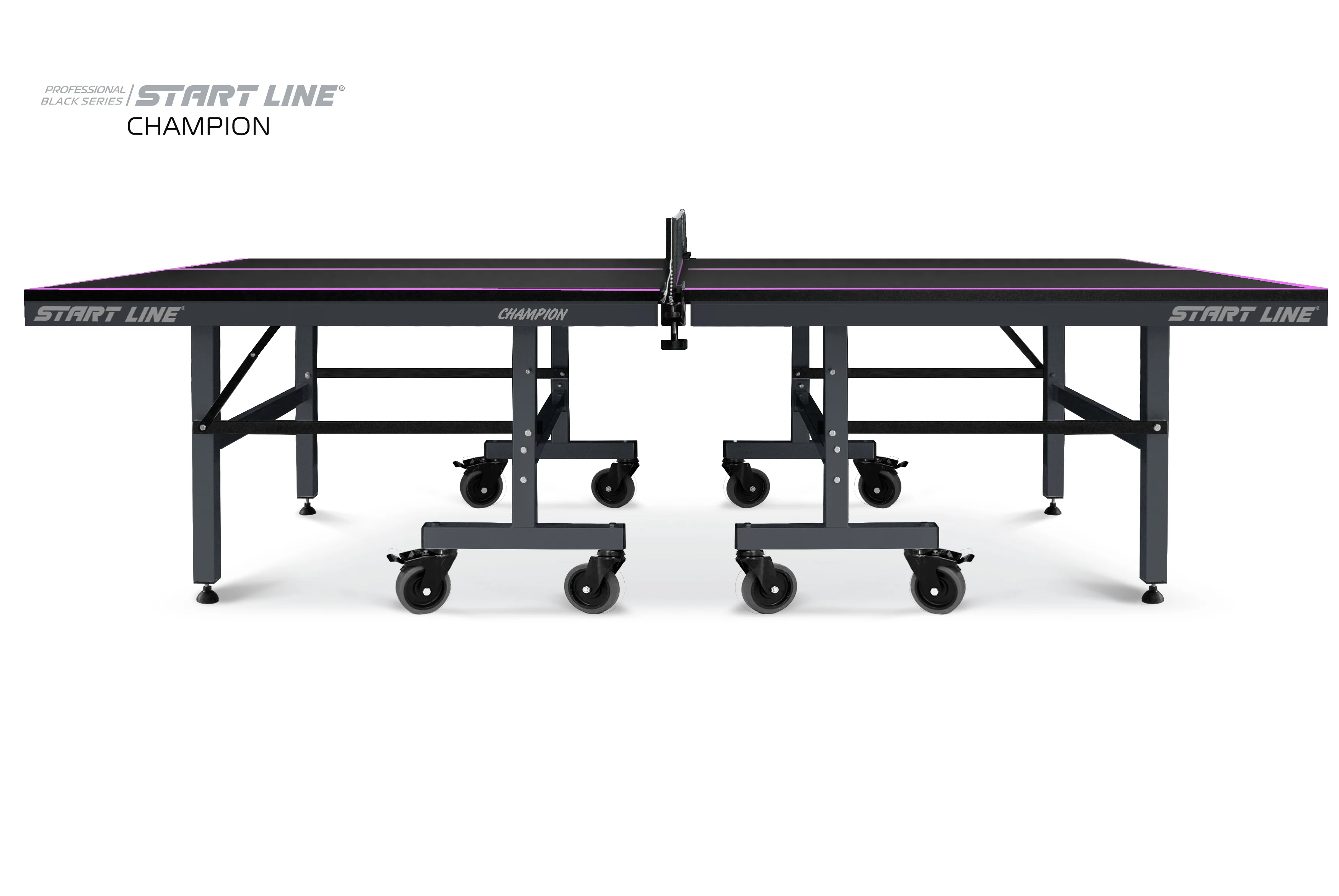 Реальное фото Стол теннисный Champion Black от магазина Спортев